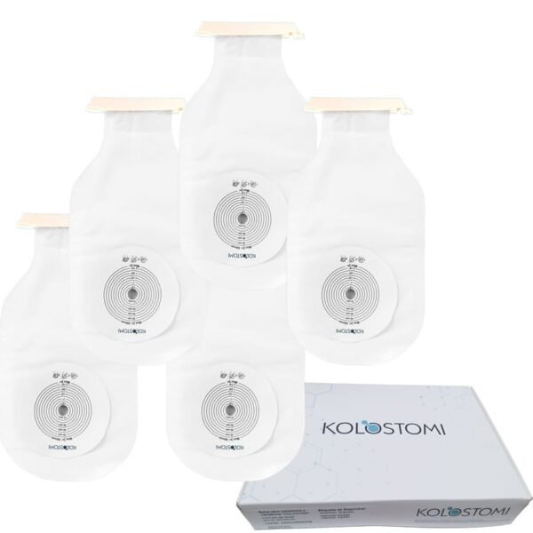 50 Bolsas para Colostomía o Ileostomía Adulto Kolostomi